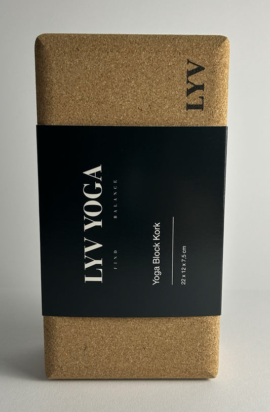 LYV Block | Kork Yoga Block
