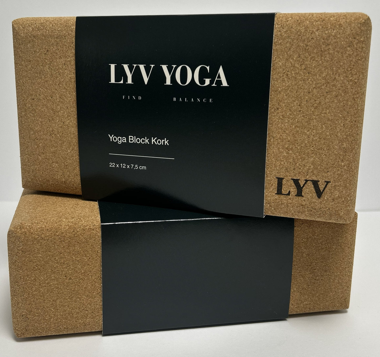 LYV Block | Kork Yoga Block