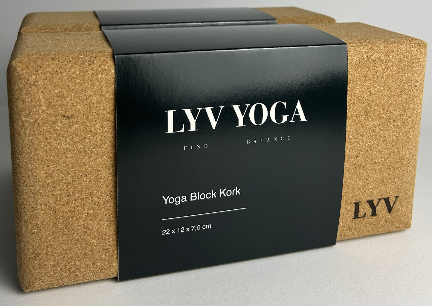 LYV Block | Kork Yoga Block