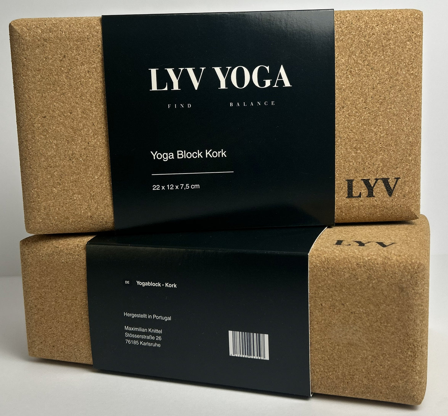 LYV Block | Kork Yoga Block